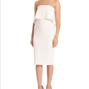 Likely Driggs Strapless Dress - White